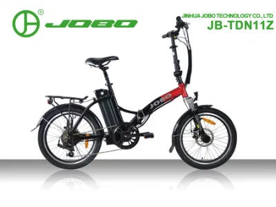 Bicicleta dobrável urbana elétrica com armazém de motor 36V 250W na Europa